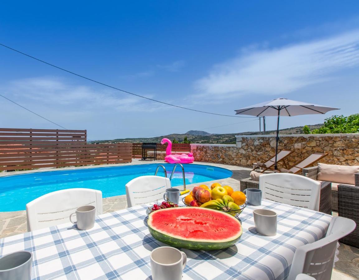 Neon Khorion  Apokoronas Views Villa מראה חיצוני תמונה